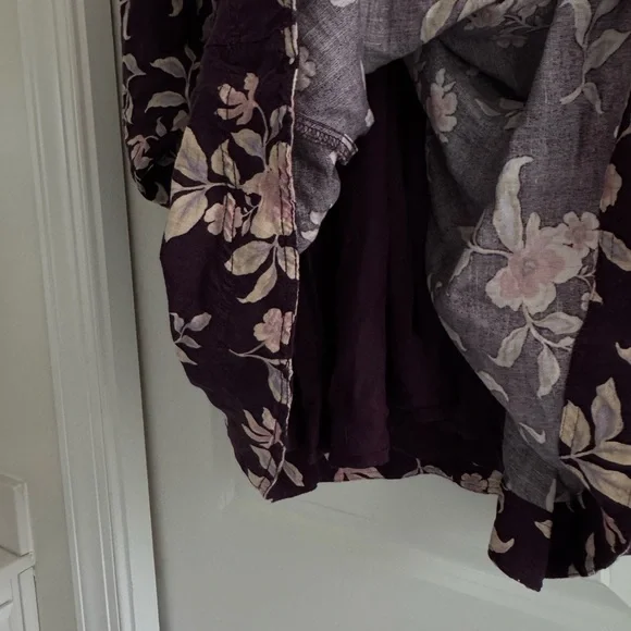 Free people small portia Floral Purple Dress - Picture 4 of 5